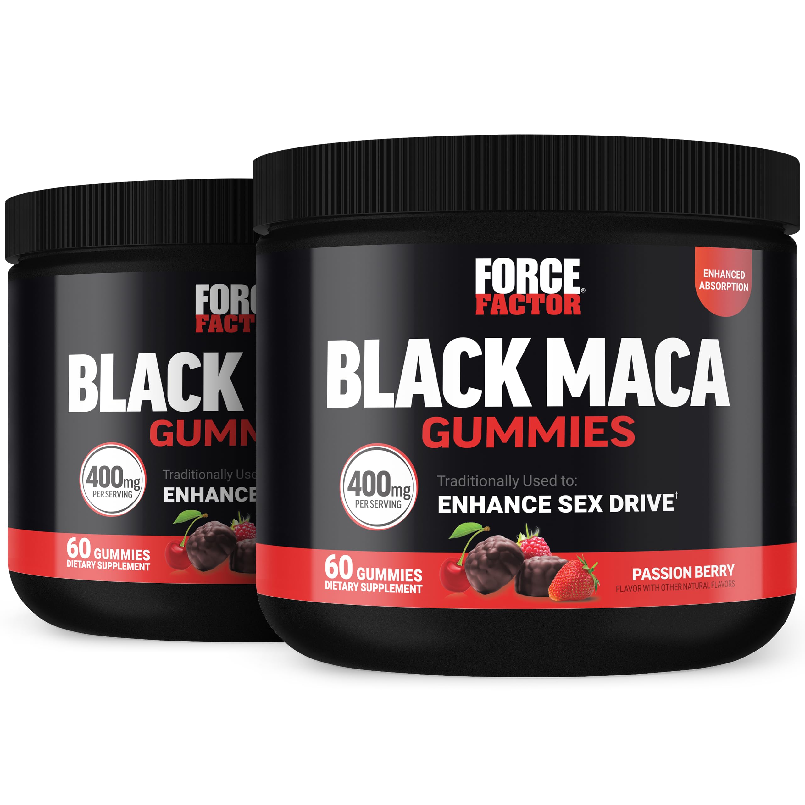Force Factor Black Maca Root Vitality Supplement for Men with Superior Absorption and Power, Natural Maca Negra Extract, Fundamentals Series, 1000mg, 60 Capsules — Amazon image 12