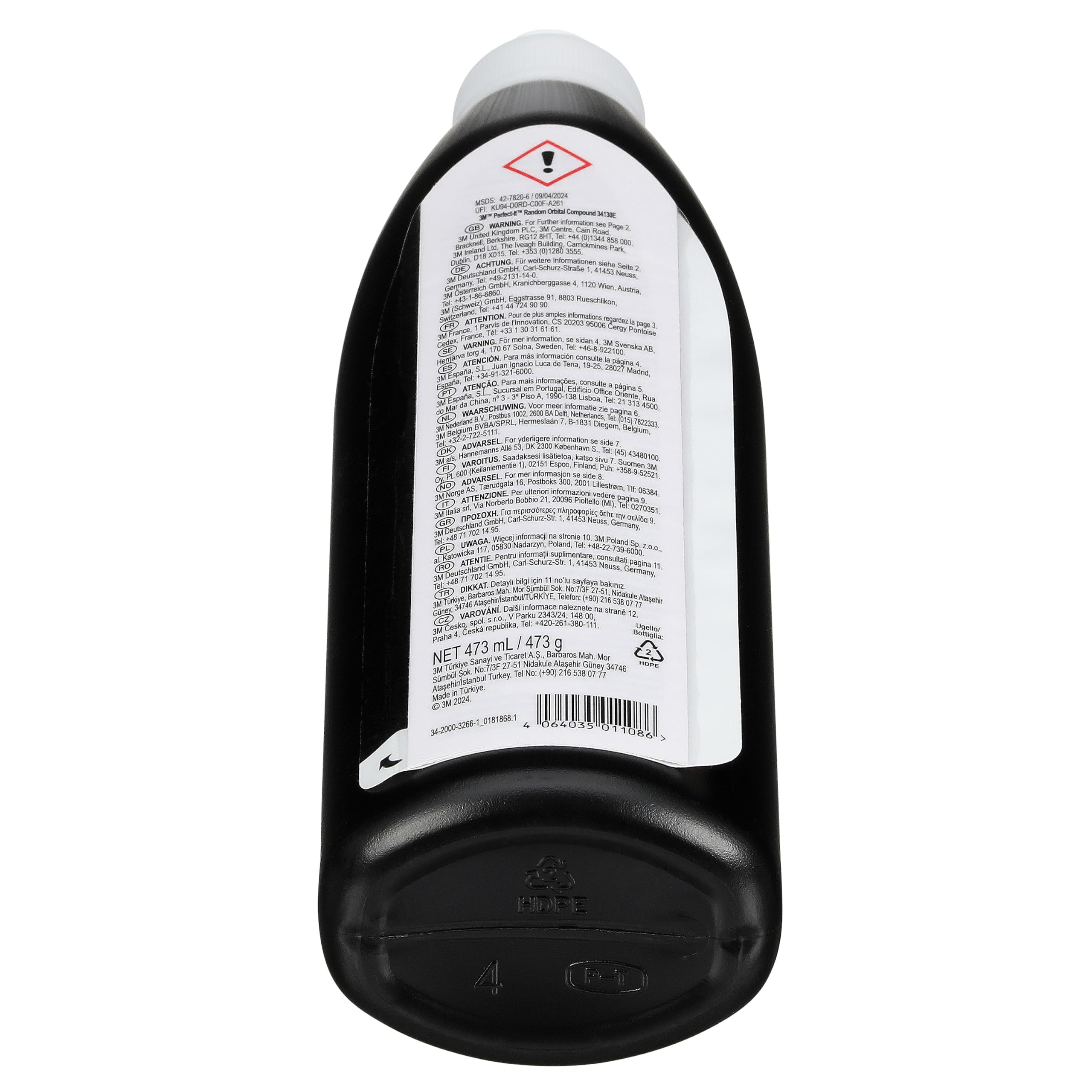 3M Perfect-It Liquide de polissage pour système roto-orbital, 473 ml, 34130E