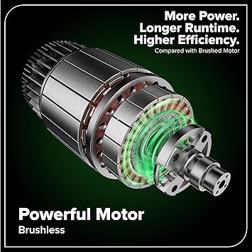 Greenworks 60V 21 Brushless (Push) Cordless Lawn Mower, 5.0Ah Battery (1/2 Acre, Rapid Charger, 4-in-1, LED Lights, IPX4)