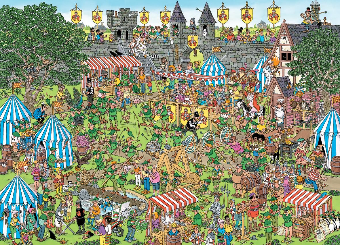 Jan van Haasteren Robin Hood Festival 1500 pezzi