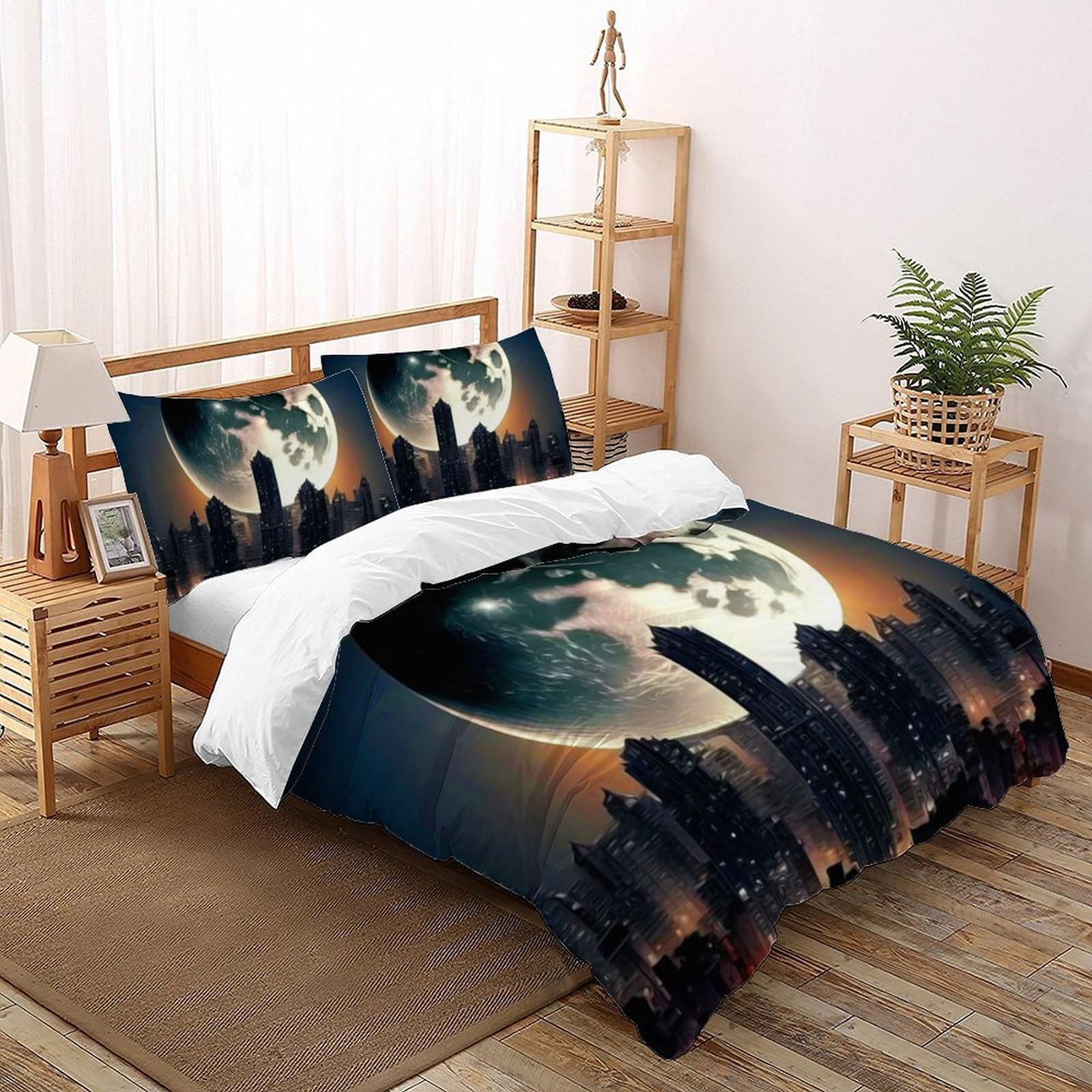 Housses de couette ensemble simple 3D pour relooker la chambre enfant