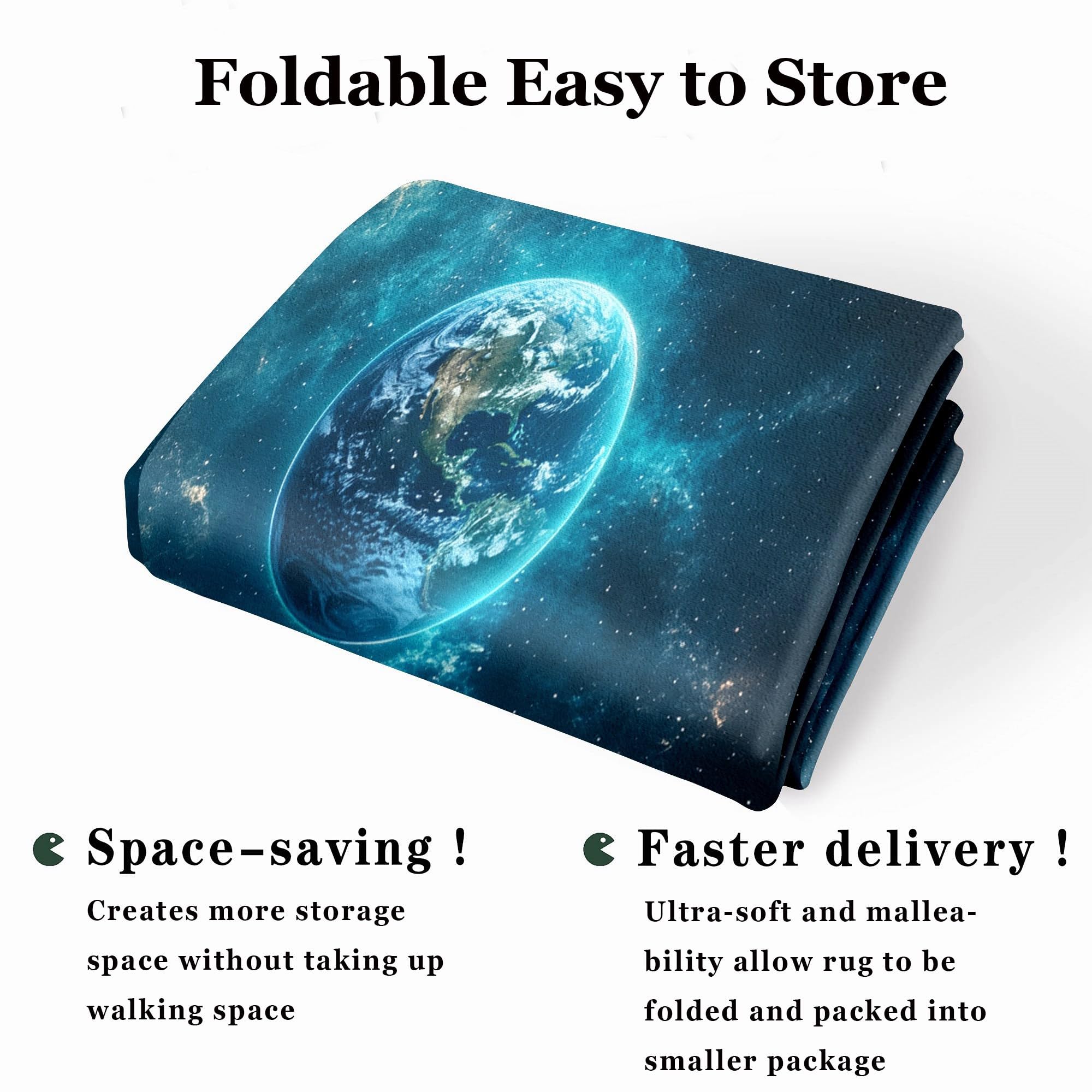 3D Pilz Teppich Kaschmirimitat - Rutschfeste 50x80 Cm Für Bad & Küche