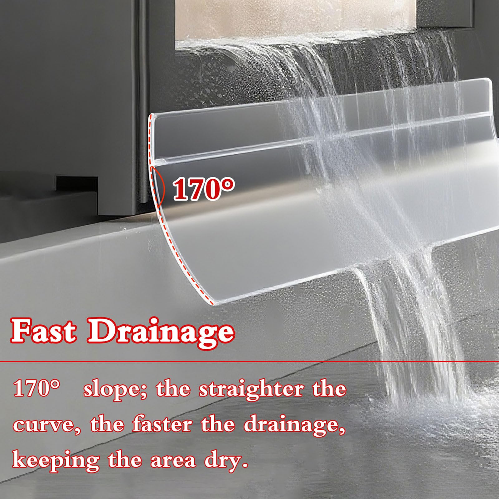 Barriera Antipioggia Impermeabile Per Finestre E Porte – 45 Mm X 1/3/5 M, Autoadesiva, Tagliabile, Riduce Il Rumore