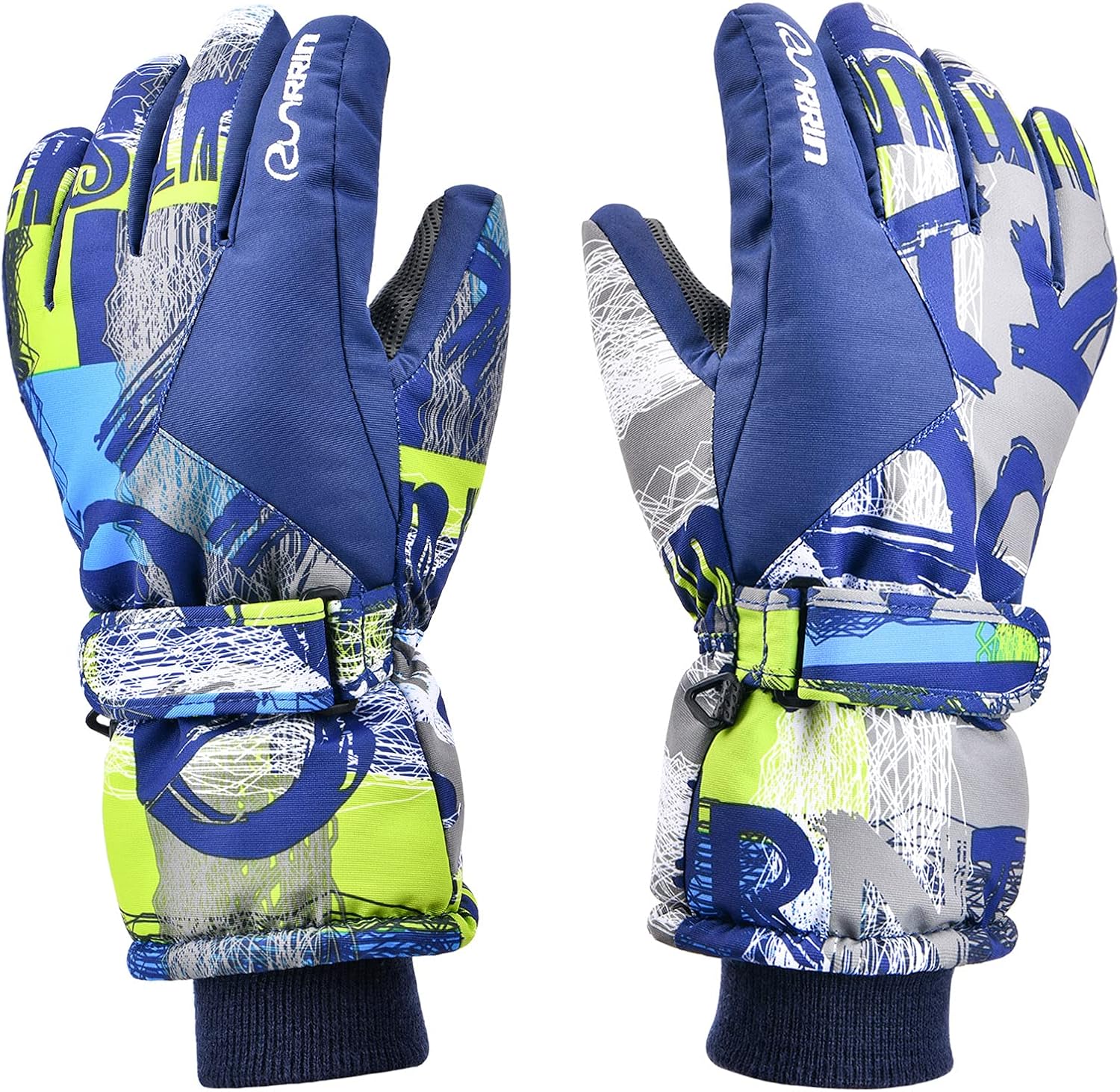 Ski Gloves,RunRRIn Winter Warmest Waterproof and Breathable Snow Gloves for Mens,Womens,Ladies and Kids Skiing,Snowboarding : Clothing, Shoes & Jewelry