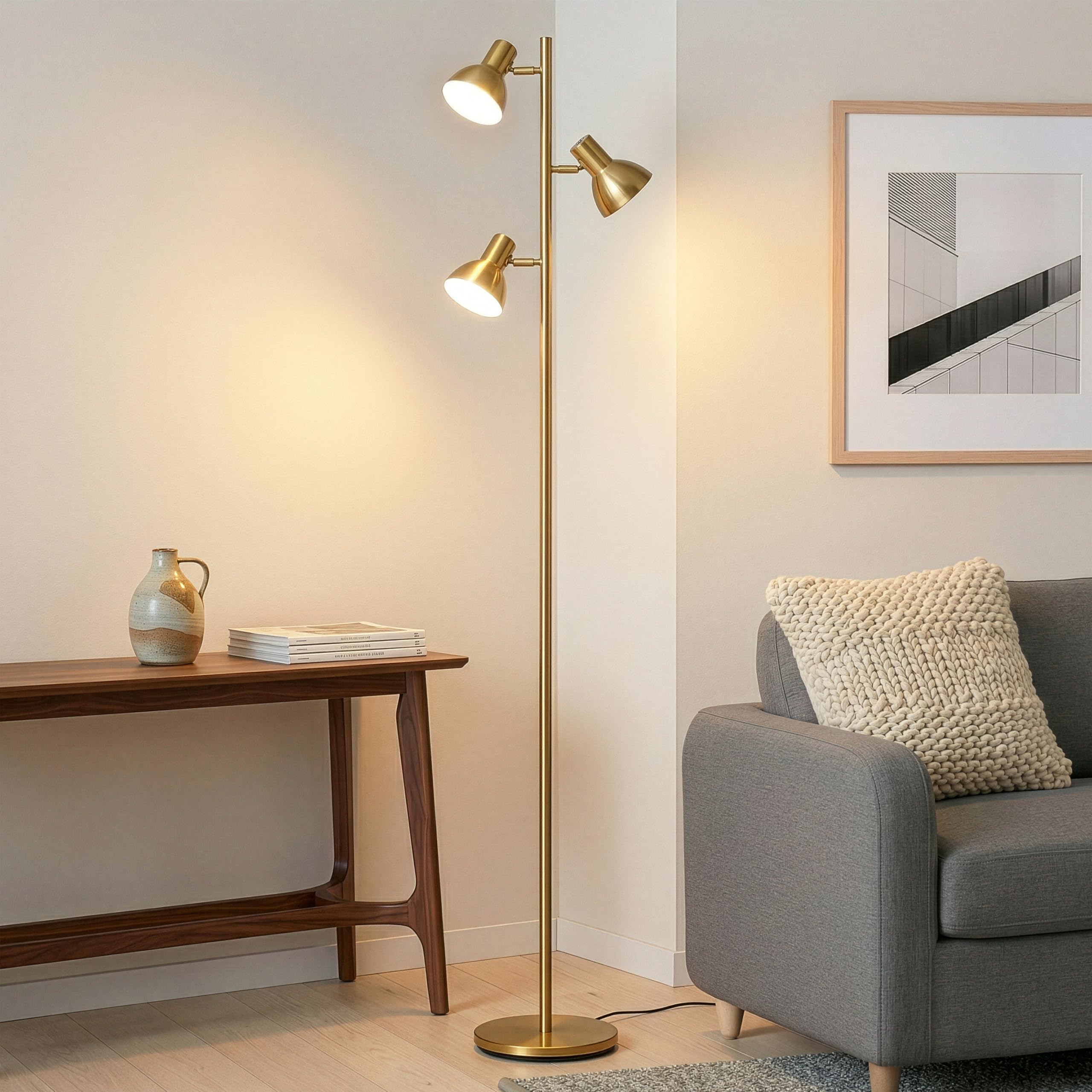 Brightech Ethan Dimmable Floor Lamp for Bedroom Reading & Living