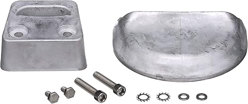 Seachoice Kit de ánodo, motores Volvo/OMC SX, aluminio, libre de cadmio, respetuoso con el medio ambiente
