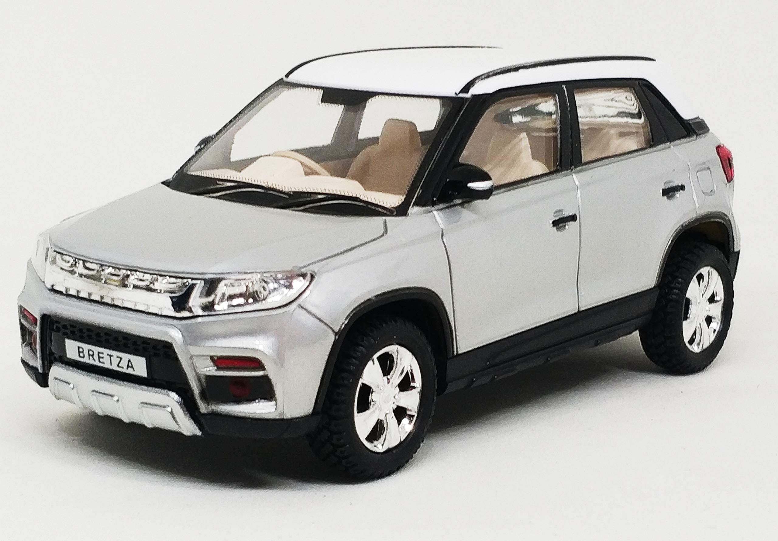 Toys Plastic Bretza Pull Back Car (Multicolor)