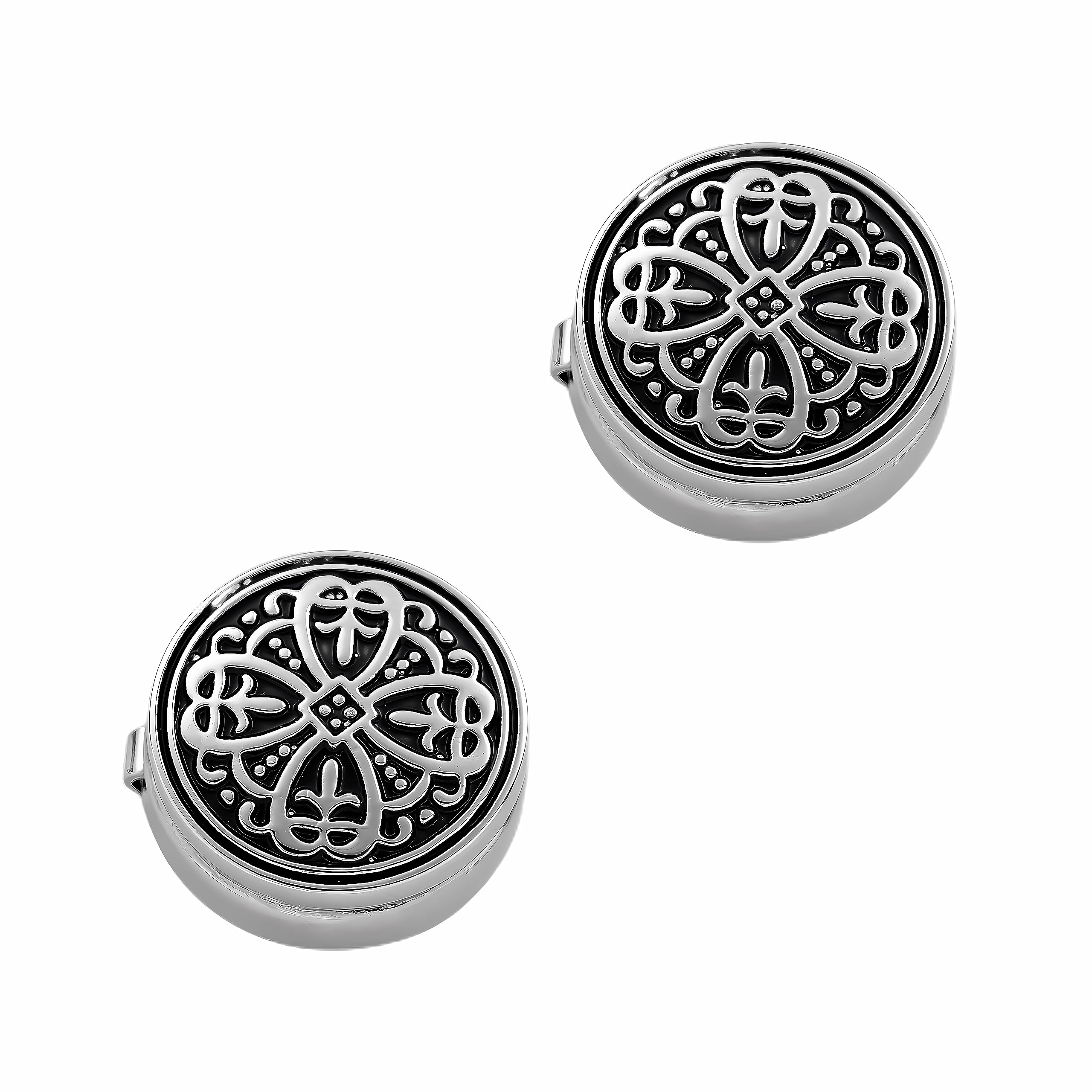 OoSsSoOButton cover Mens Button covers Used for Formal Business Wedding Tuxedo Shirt cuffs buttons