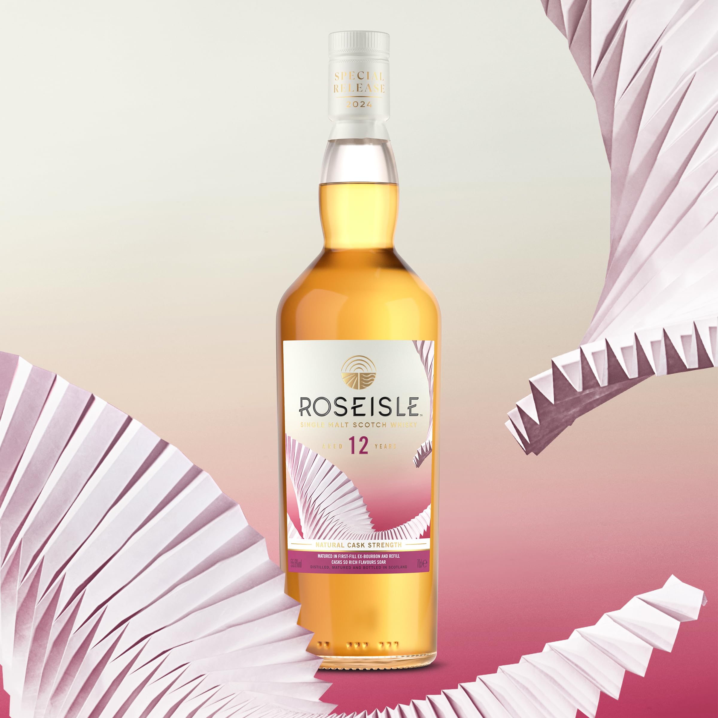 Roseisle Origami Kite II, Special Release 2024, Single Malt Scotch Whisky, Roseisle 12 Jahre, 55,6 Prozent vol, 700 ml