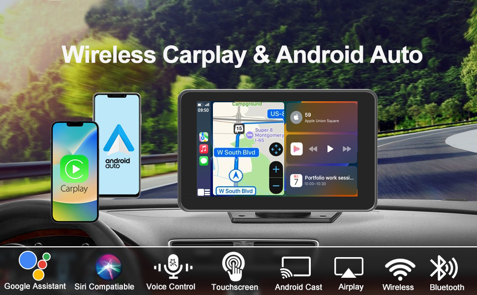 Android Auto wireless interface