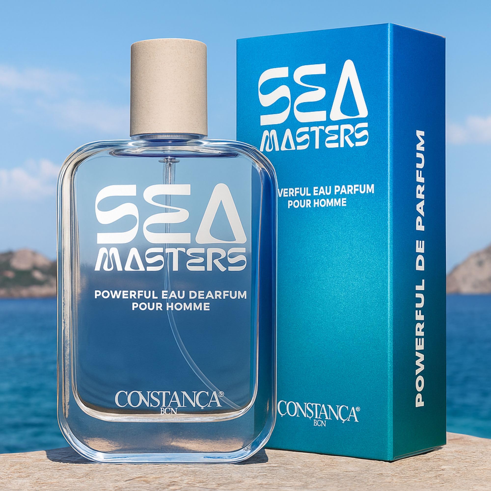 Perfume Hombre Artesanal compatible con SEAMASTER Seamasters Intense Eau de Parfum 100 ml ingredientes de calidad estilo Mediterraneo