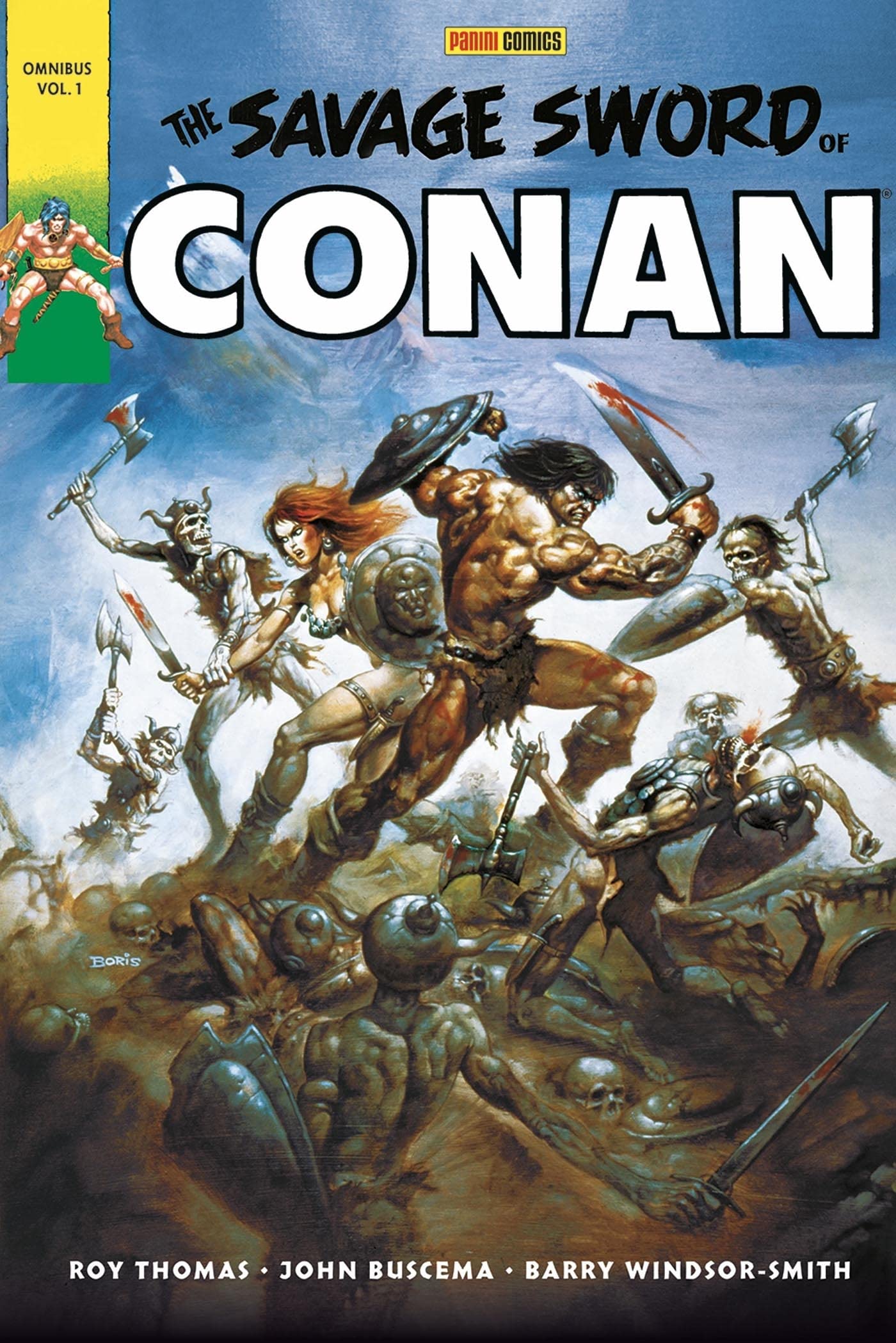 Panini Savage Sword of Conan Omnibus Savage Sword of Conan Omnibus T01