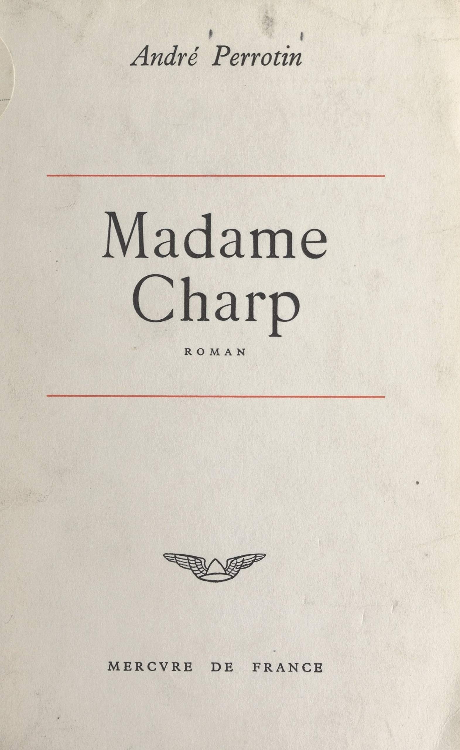Madame Charp (French Edition)