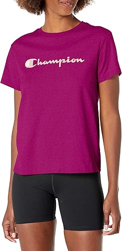 Champion Women's Classic Tee, Script