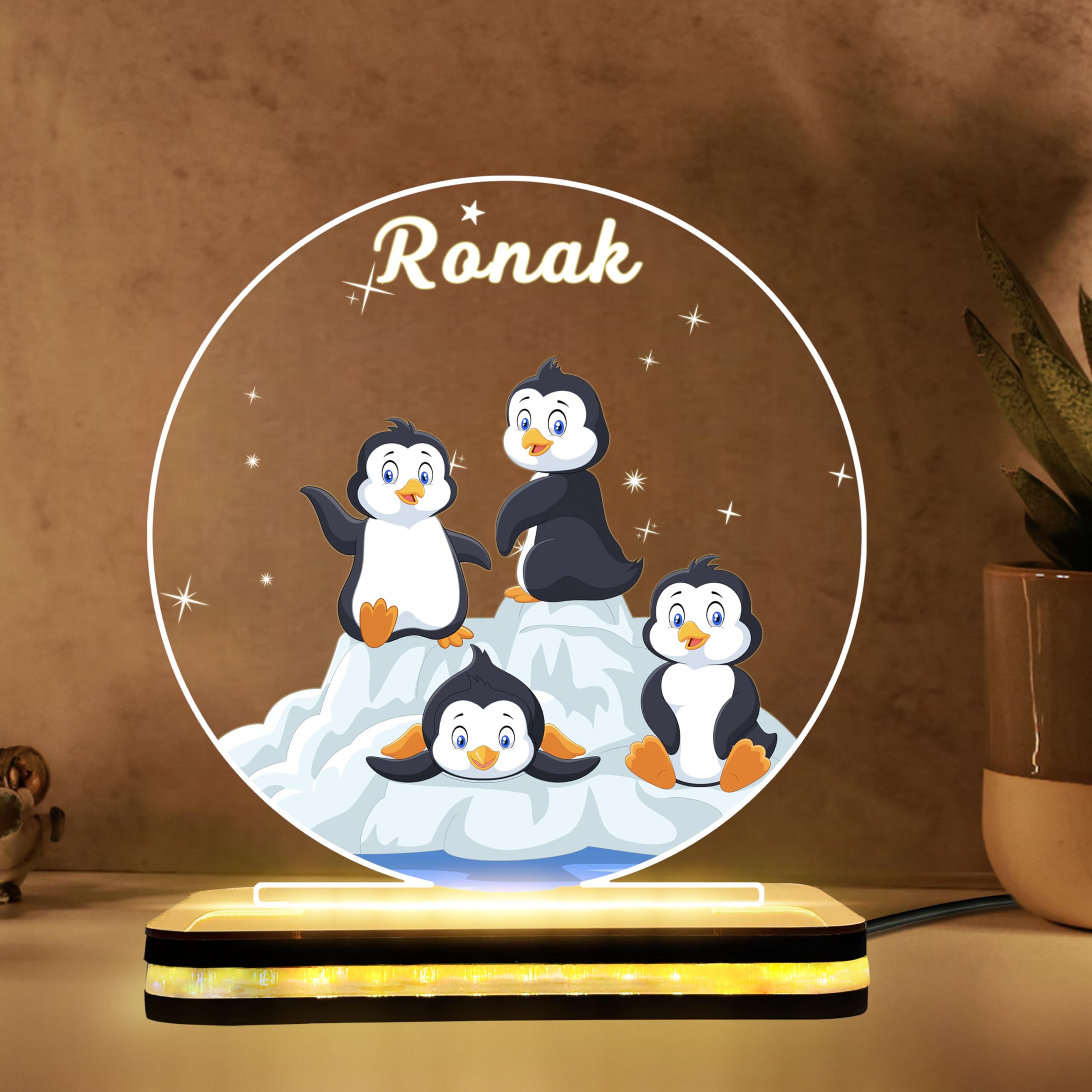 Acrylic LED Name Lamp | Customised Gift Items for Birthday Gift, Children, Kids, Friend, | Personalised Gift for Girls, Boys | Useful Custom Room Decore (5.5 x 5.5) (Design 04)-image-29
