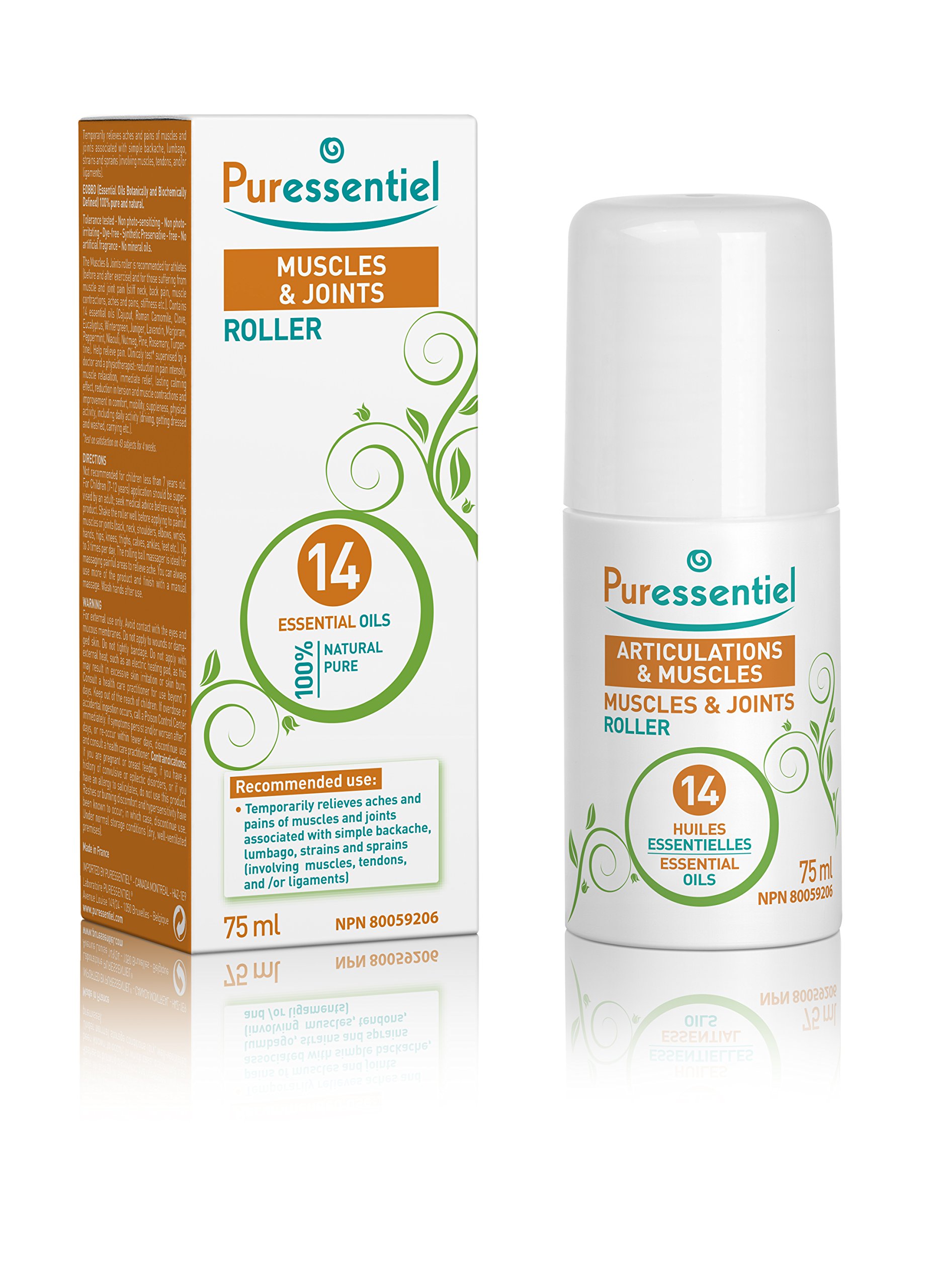 PURESSENTIEL Rollon Muscles & Articulations avec 14 huiles — free download