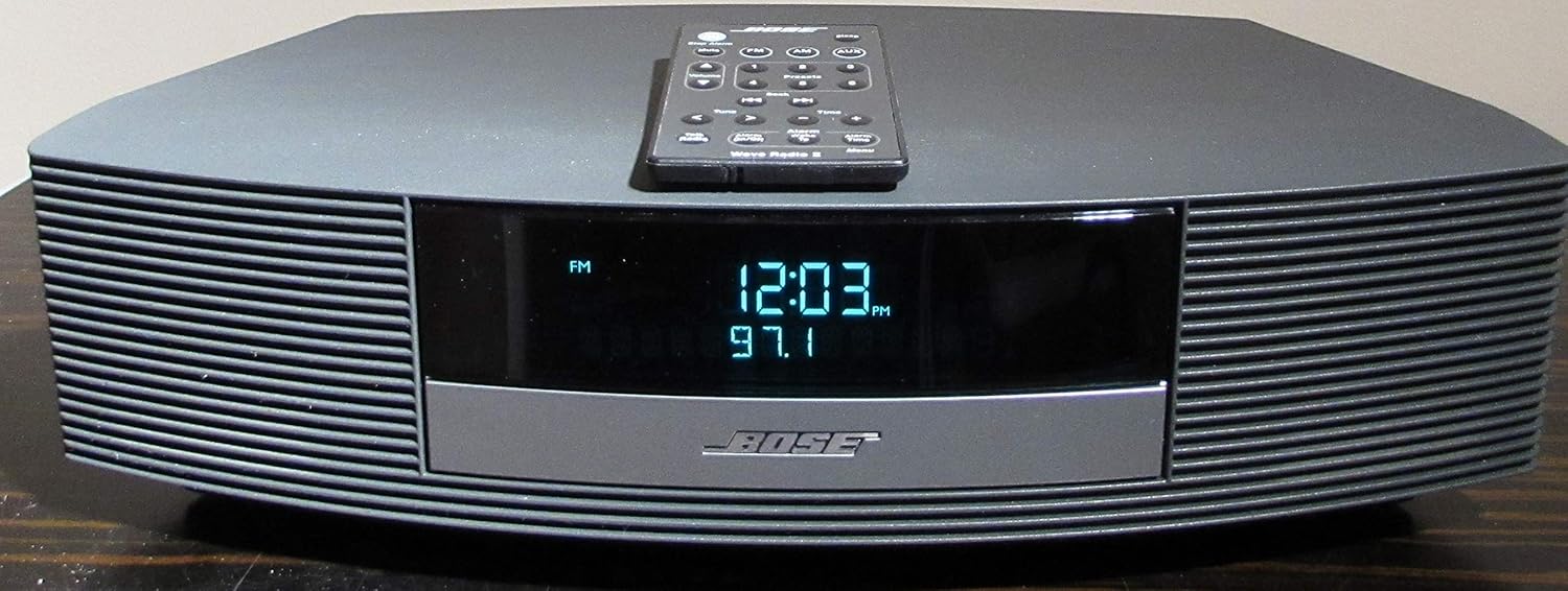 Bose Wave Radio II Alarm Clock Graphite Black with Remote Amazon.co.uk Electronics & Photo