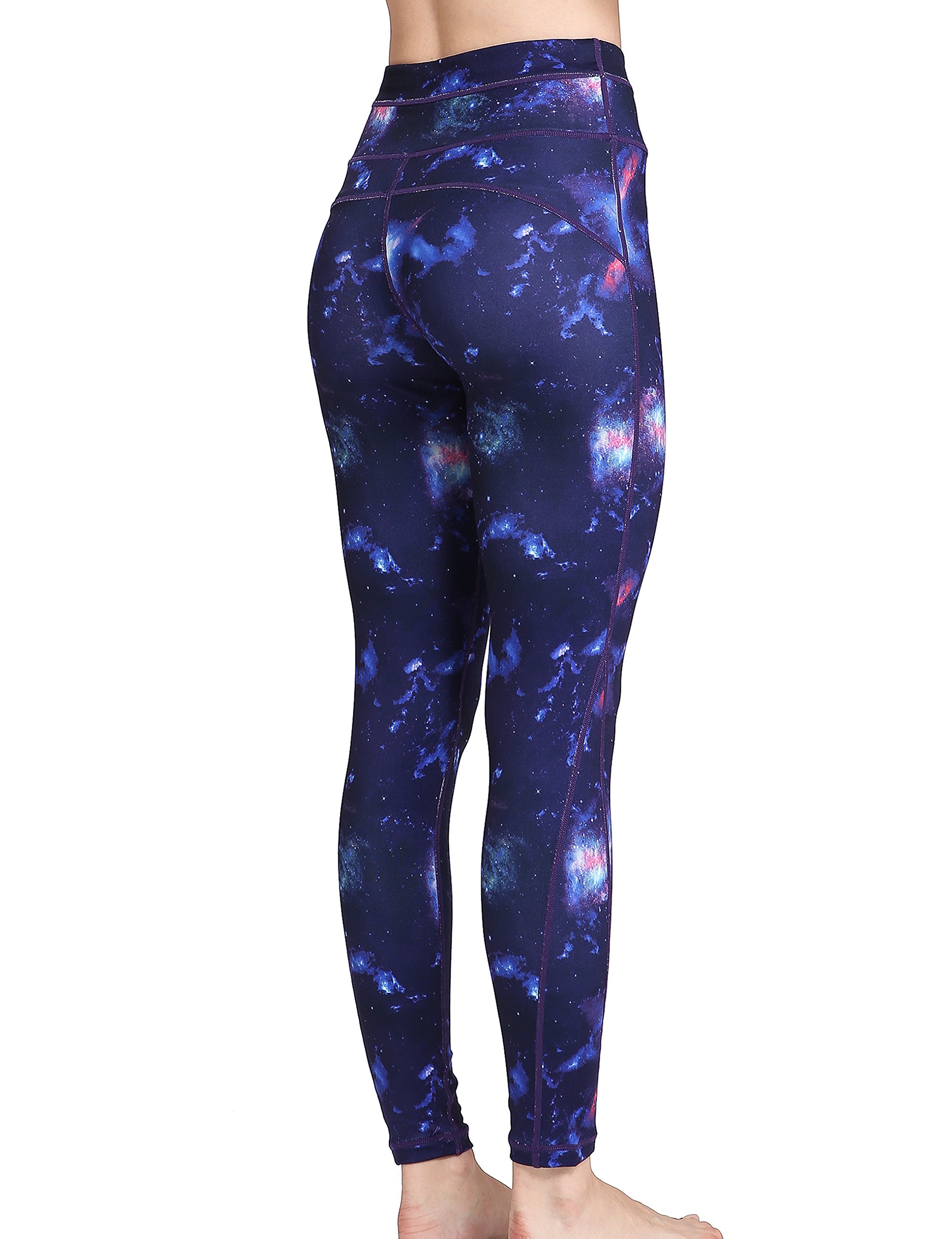Legginsy sportowe damskie drukowane legginsy sportowe do biegania jogi fitness siłowni
