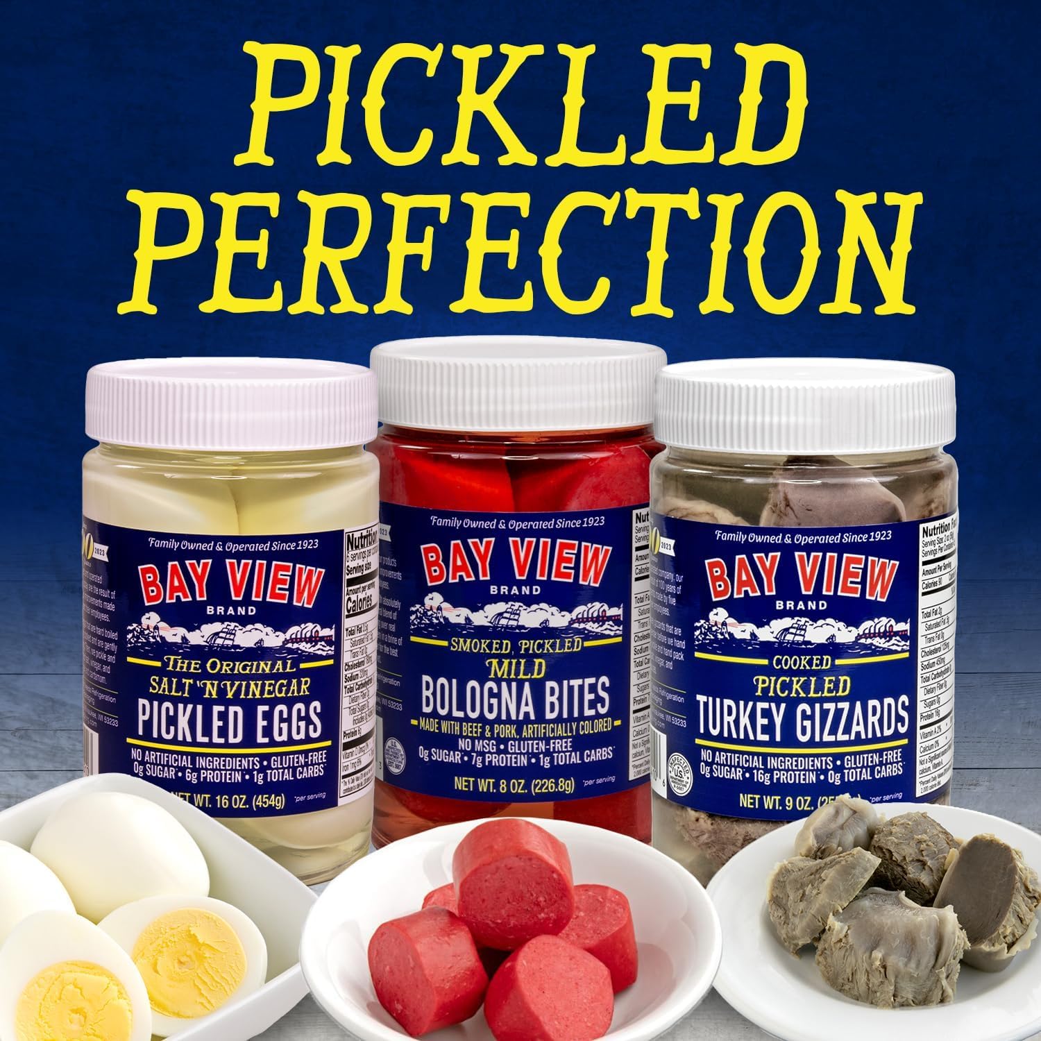 Bay View Pickled Asparagus, Crisp, Tender, and Hand-Packed, Perfect for Cocktail Garnish, Charcuterie Boards (16 Ounce (Pack of 1), Asparagus)