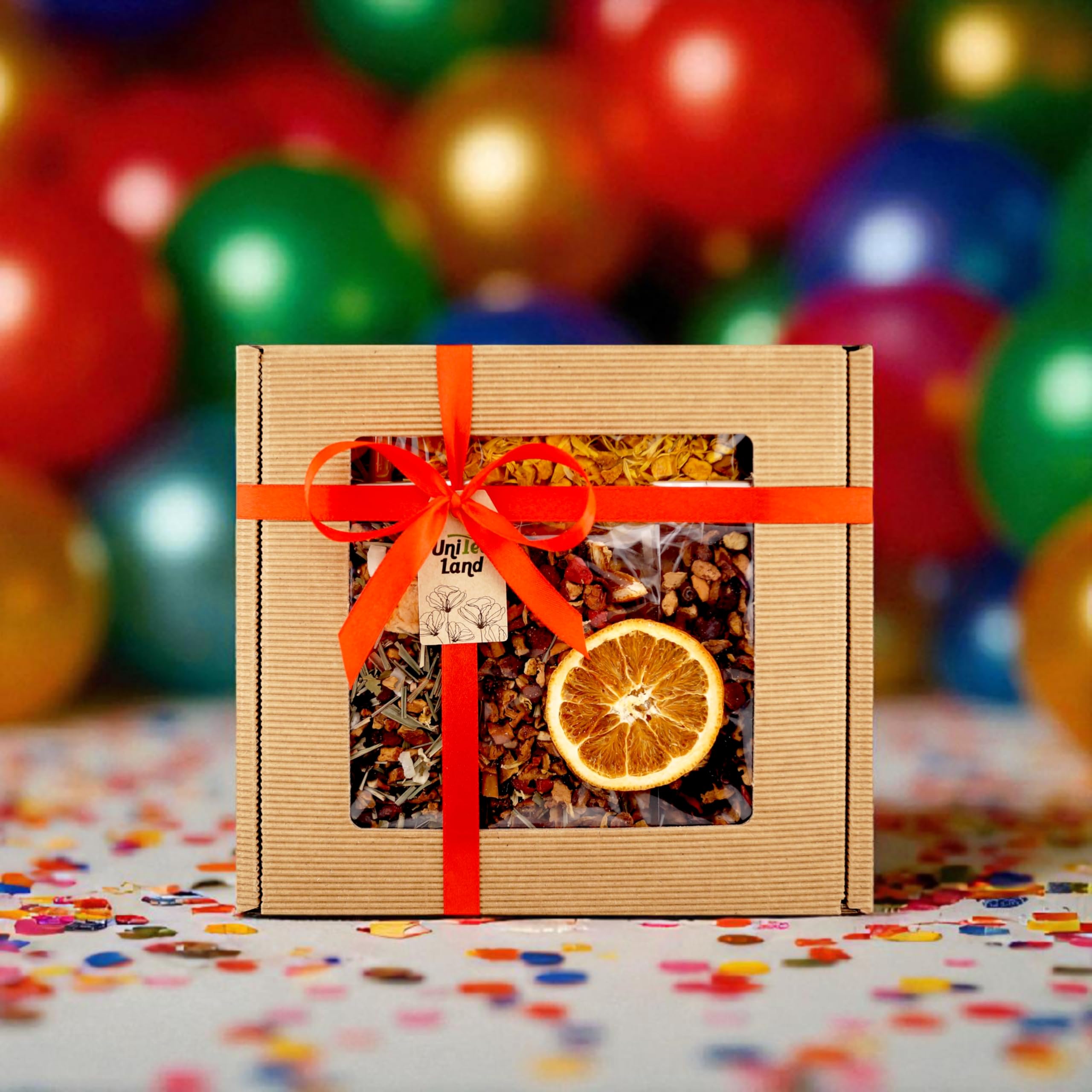 Set de Regalo de Té de Frutas Premium UniTea Land 200g