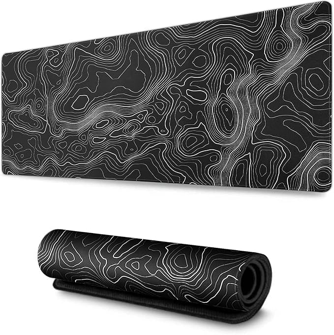 Large Mouse Pad Mat（31.5x11.8 in Extended Gaming Mouse Pad with NonSlip Rubber Base,Background