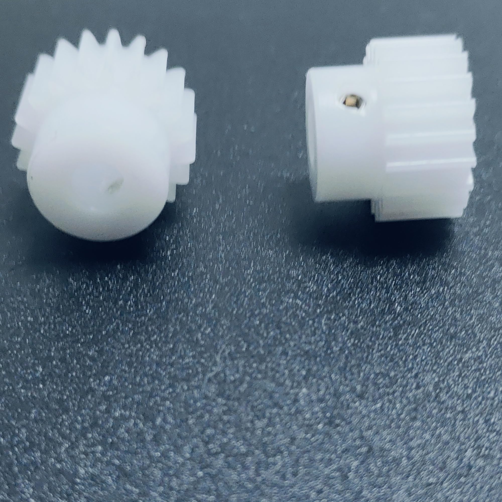 50 Stück 0,5 Modul Kunststoff-Stirnräder – 28 Zähne, Bohrung 1,95/2 Mm, Zahnrad (unbranded)