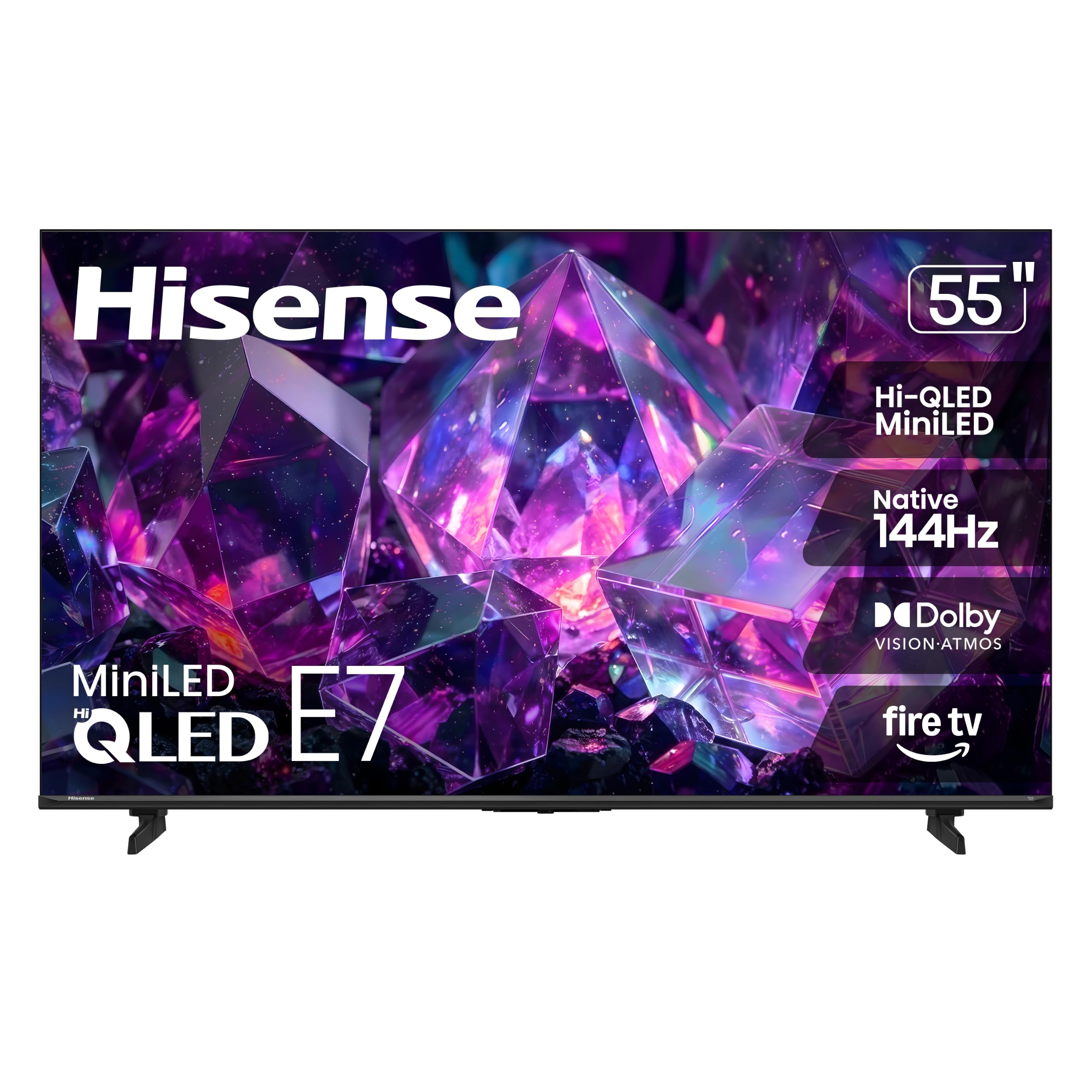 Hisense 55" E7 Cinema Series Hi-QLED Mini-LED 4K UHD Smart Fire TV