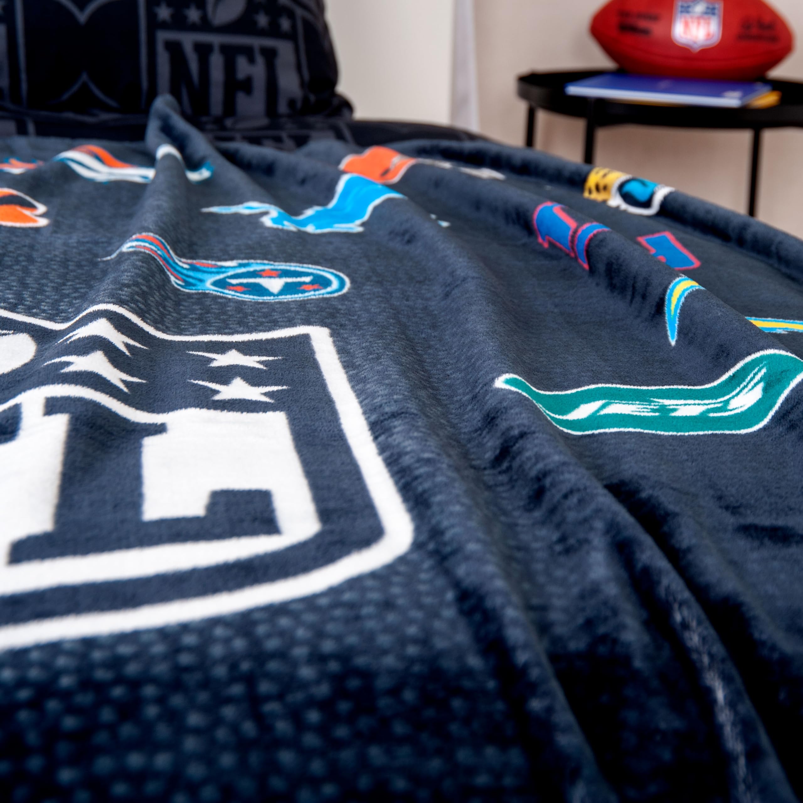 Herding Coperta Wellsoft NFL Teams, 150 x 200 cm, Morbida e Confortevole, Poliestere