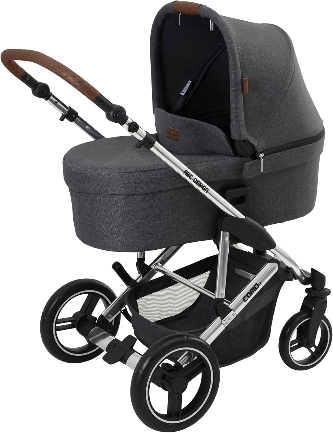 ABC DESIGN Como 4 Diamante Stroller with Infant Car Seat attached