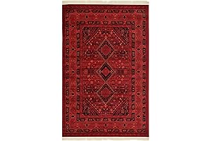 Unique Loom Tekke Collection Oriental Rug: A Stunning Addition to Your Abode