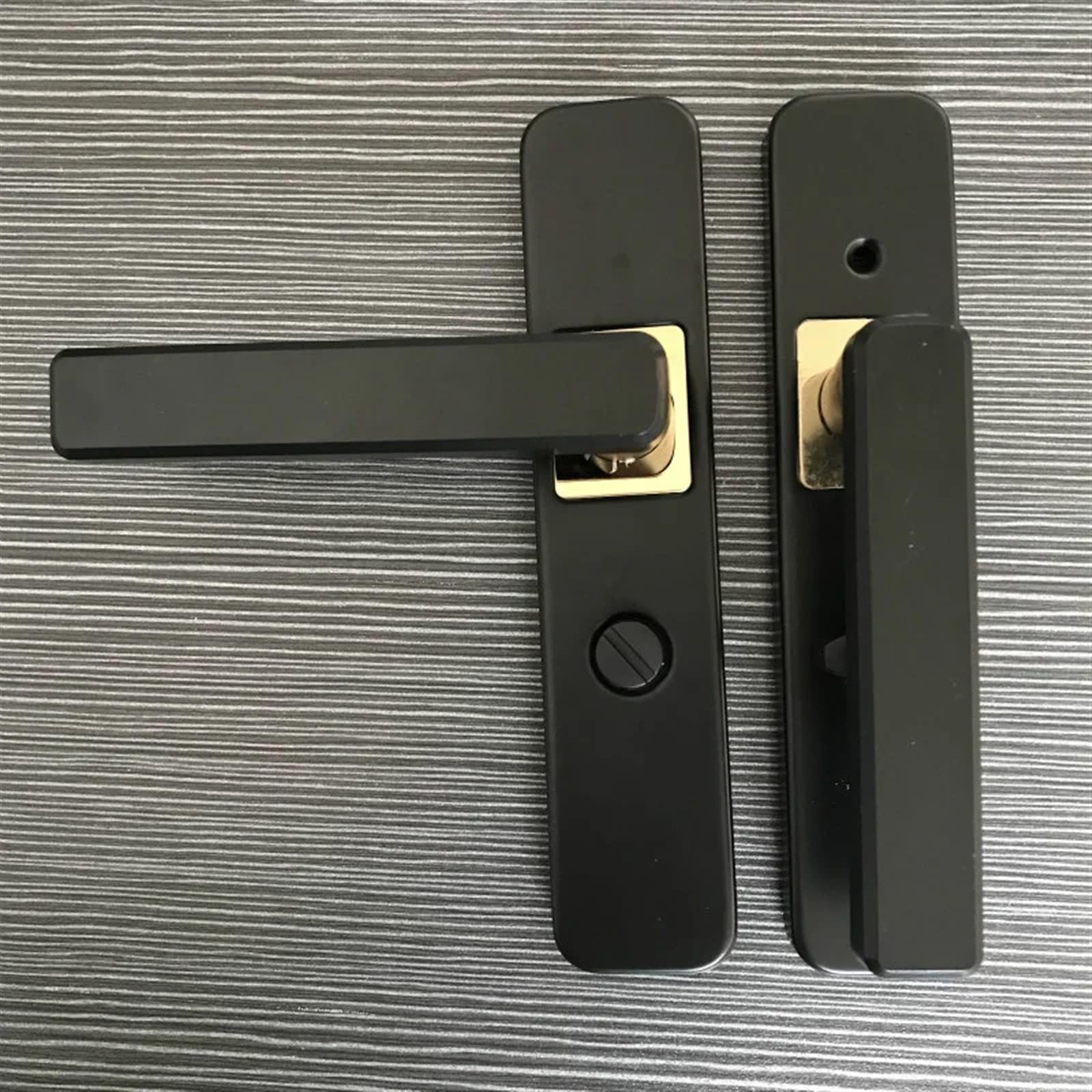 Serrure en alliage d'aluminium pour porte coulissante en verre de douche