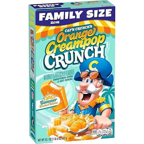 Miniatura 7 de Quaker - Cereales Capn Crunch para el desayuno 3 sabores paquete surtido cuatro cajas grandes paquete de 4