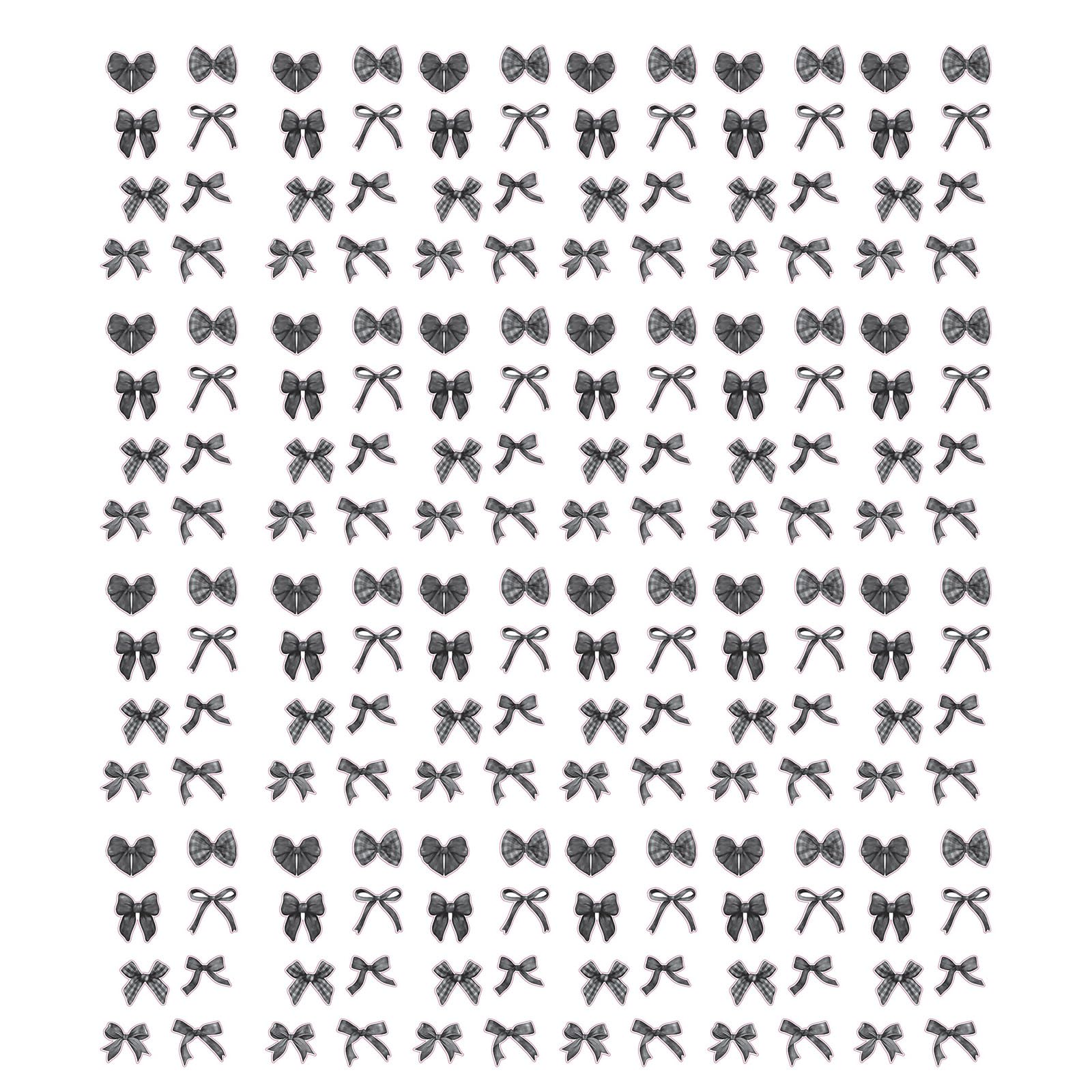 500Pcs Bowknot Sticker for Scrapbooking Notebook Journal Water Bottle Laptop Skateboard Children Motivational Bowknot Wall