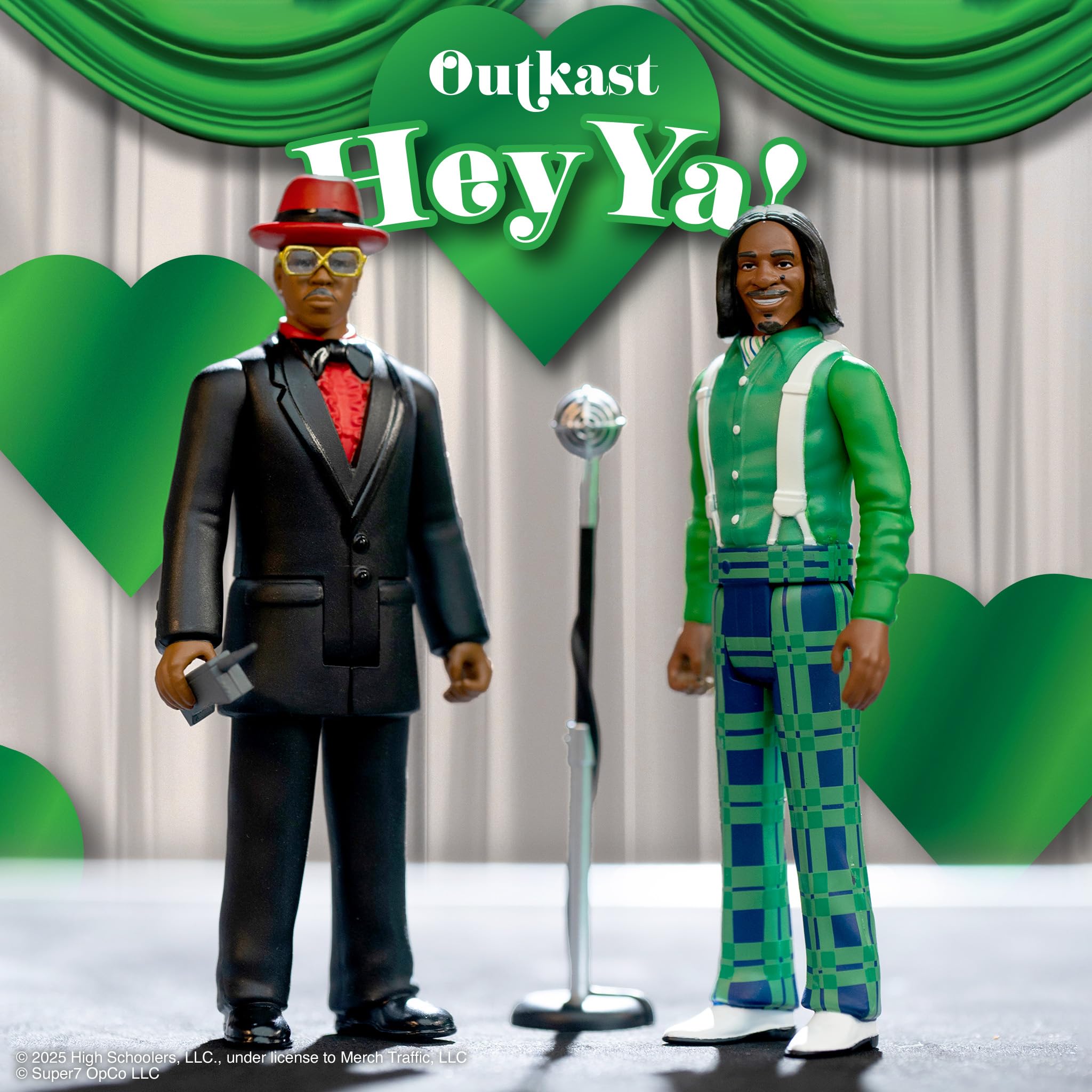 Amazon.com: Super7 Reaction Figure Outkast Big Boi and André 3000