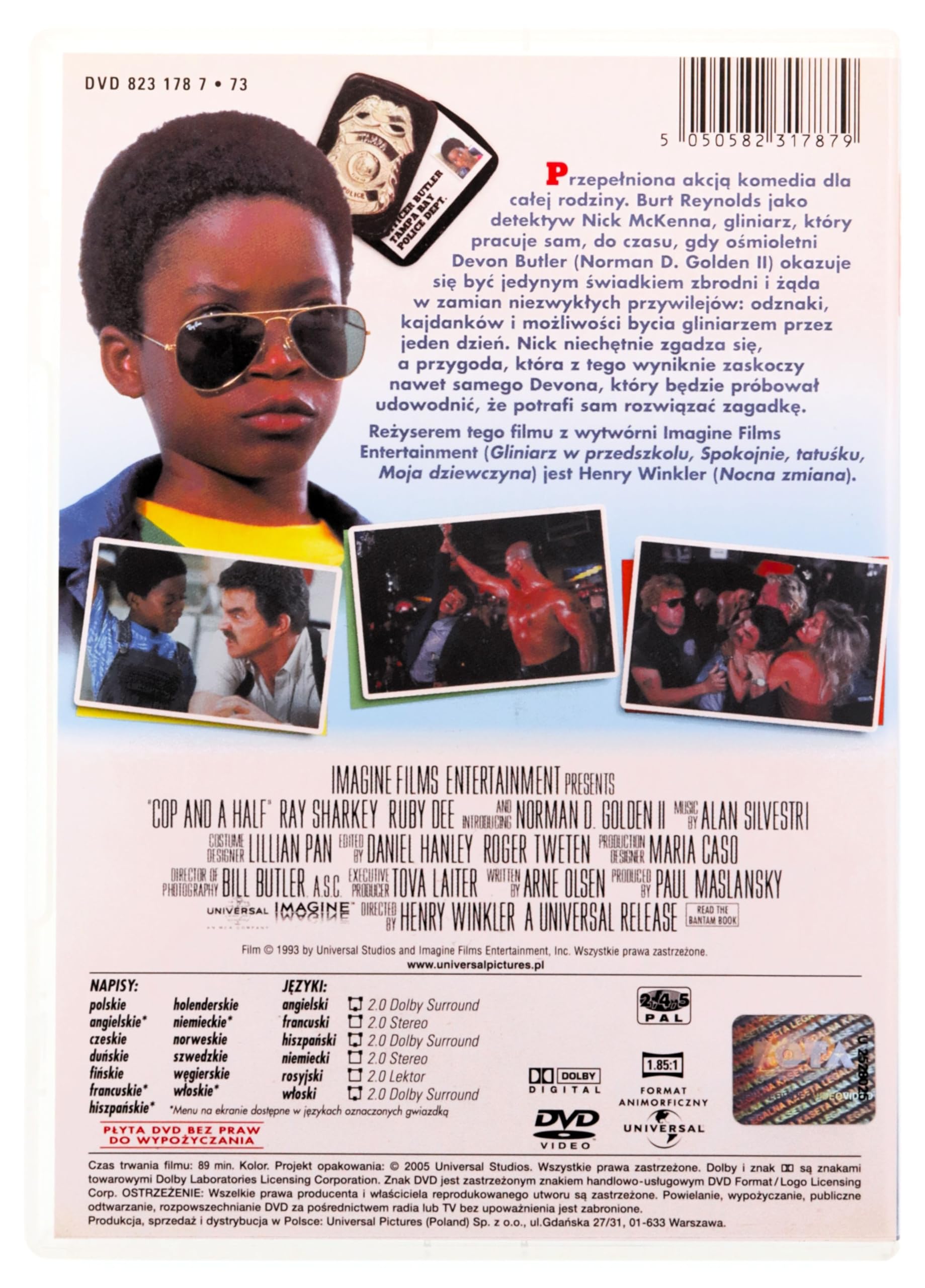 Un piedipiatti e mezzo [DVD] (Sottotitoli in italiano)