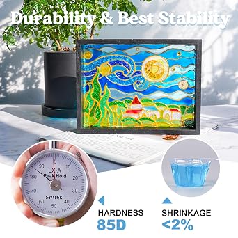 LET'S RESIN UV Resin & Resin Coaster Kit