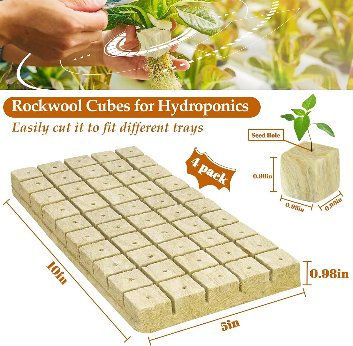 Bio-Active Seed Starting Cubes (Amazonian Tree Bark Blend) view 2