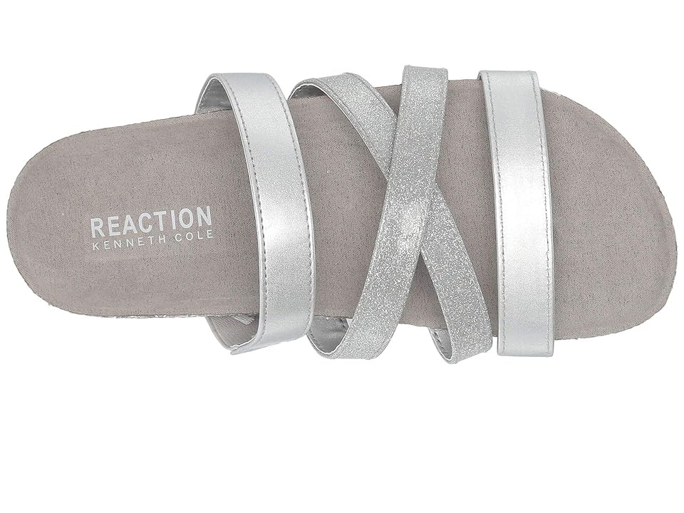 

Kenneth Cole Reaction Kids Janet Karla (Little Kid/Big Kid) (Silver) Girl's Shoes