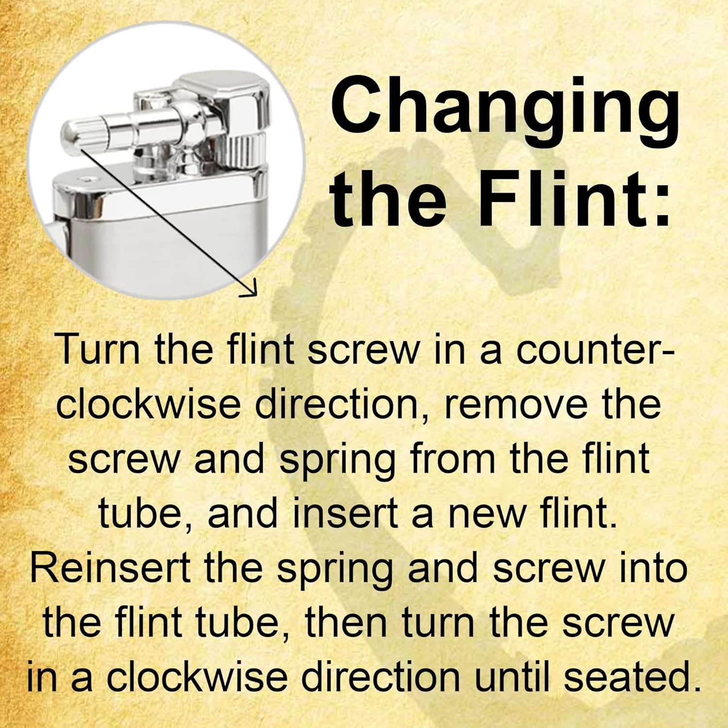 Kenshi Japanese Pipe Lighter - Refillable, Angled & Adjustable Soft-Flame, Travel Friendly, Flip Top (Black Nickel)