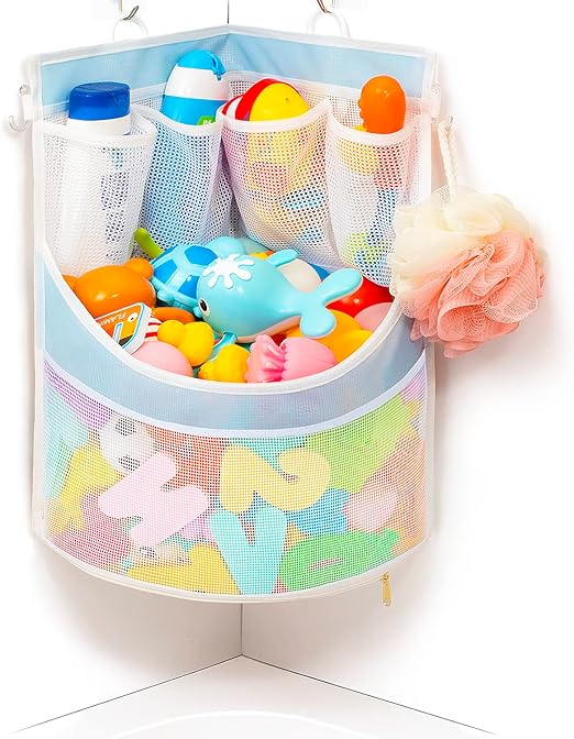 PVC Material Bathtub Toy Holder Prevent Long Spots Bath Toy