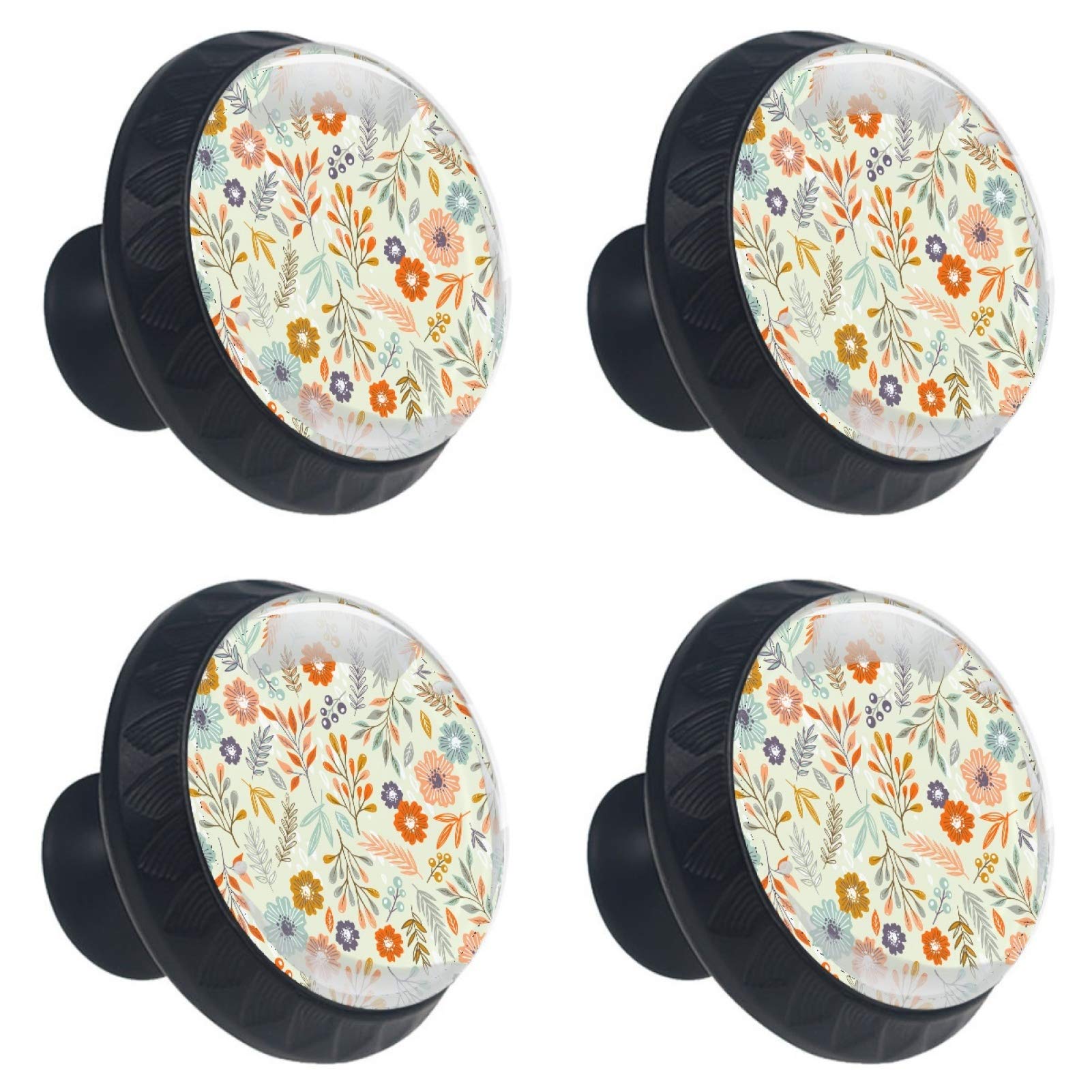 Boutons de tiroir en verre avec vis pour réparer et embellir vos meubles usés