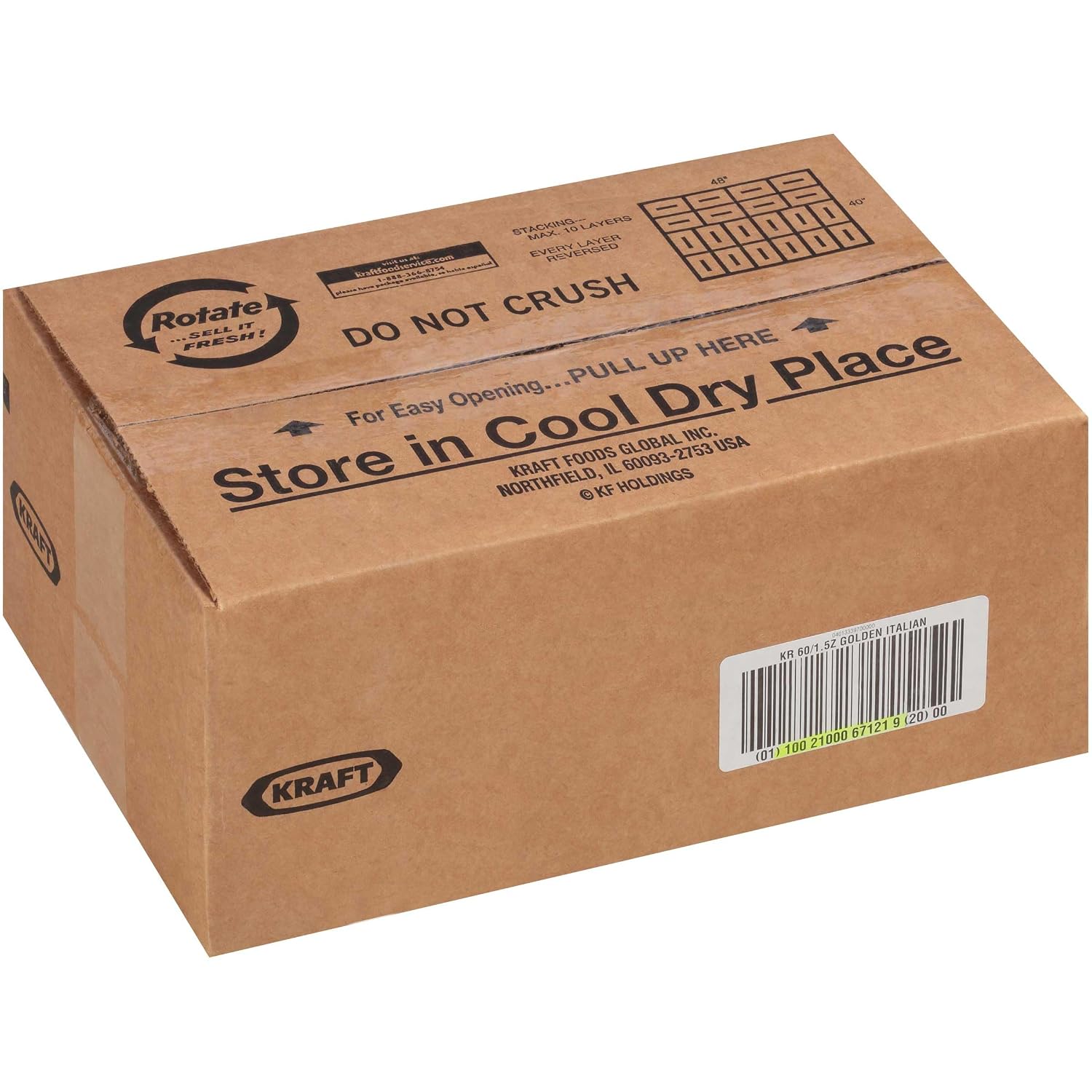Dressing Golden Italian 60 Count 1.5 Ounce