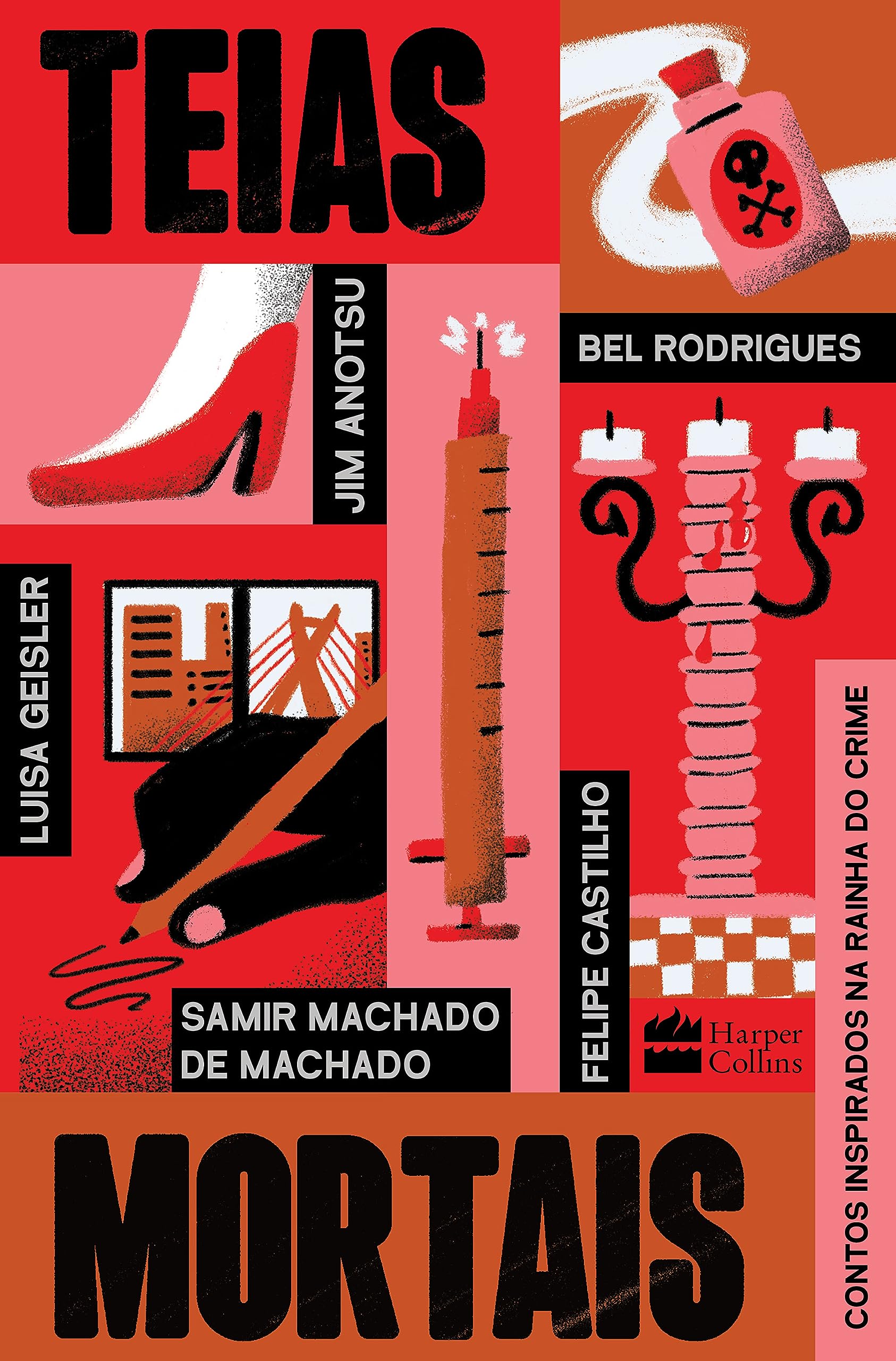 Teias mortais (Portuguese Edition)