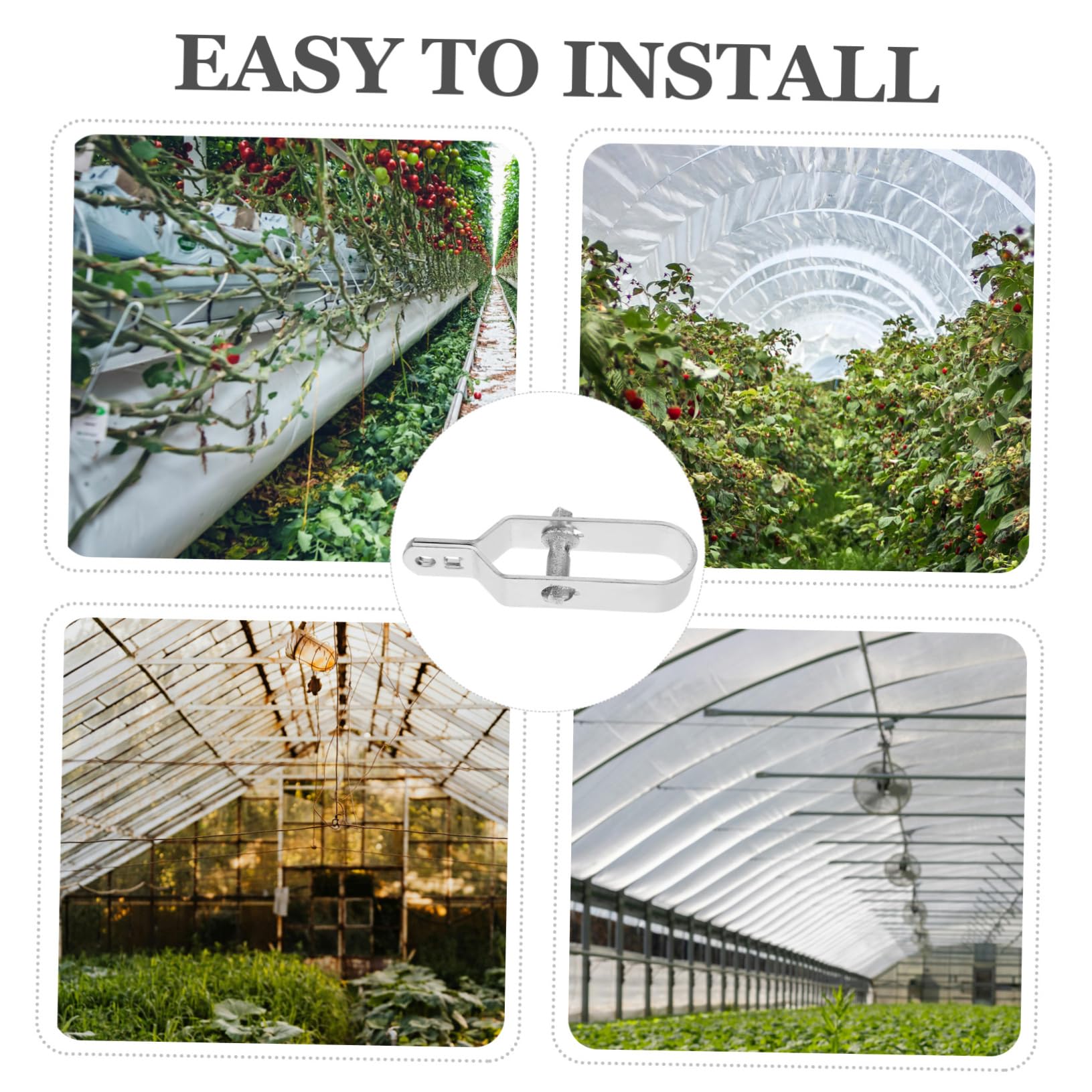PLAFOPE 10pezzi Tenditore Per Filo Da Strumento Robusto e Resistente Facile Da Montare e Usare Per Giardino e Installazioni Stabili