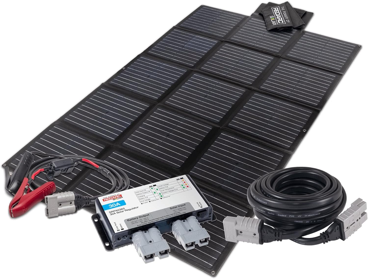 300W Monocrystalline Solar Blanket Kit Patio, Lawn & Garden