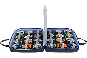 KISLANE Carrying Case for 24 Monster Jam Trucks
