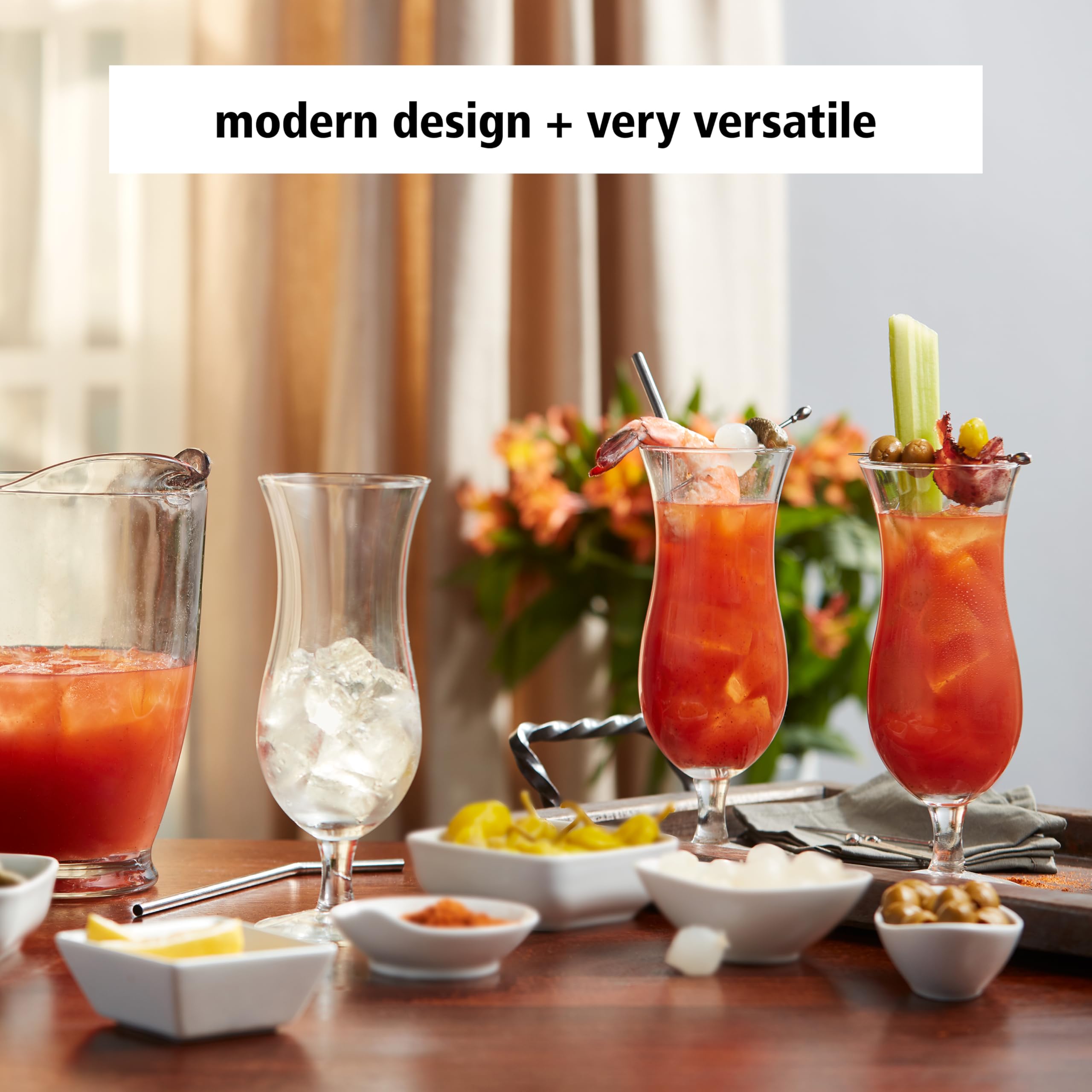 LIBBEY 70335 Cocktailglas Hurricane, 444 ml, 12er Set