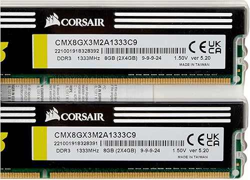 Miniatura 5 de Corsair XMS38GB (2x 4GB) DDR31600MHz (PC312800) Desktop Memory 1.65V