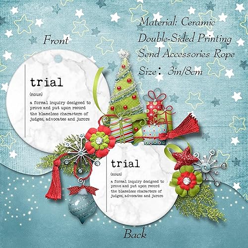 Miniatura 79 de Adornos de Navidad – Y'all Definition Ornament – Noun Definition Christmas Ornament – Y'all Christmas Ceramic Christmas Tree Keepsake Dictionary