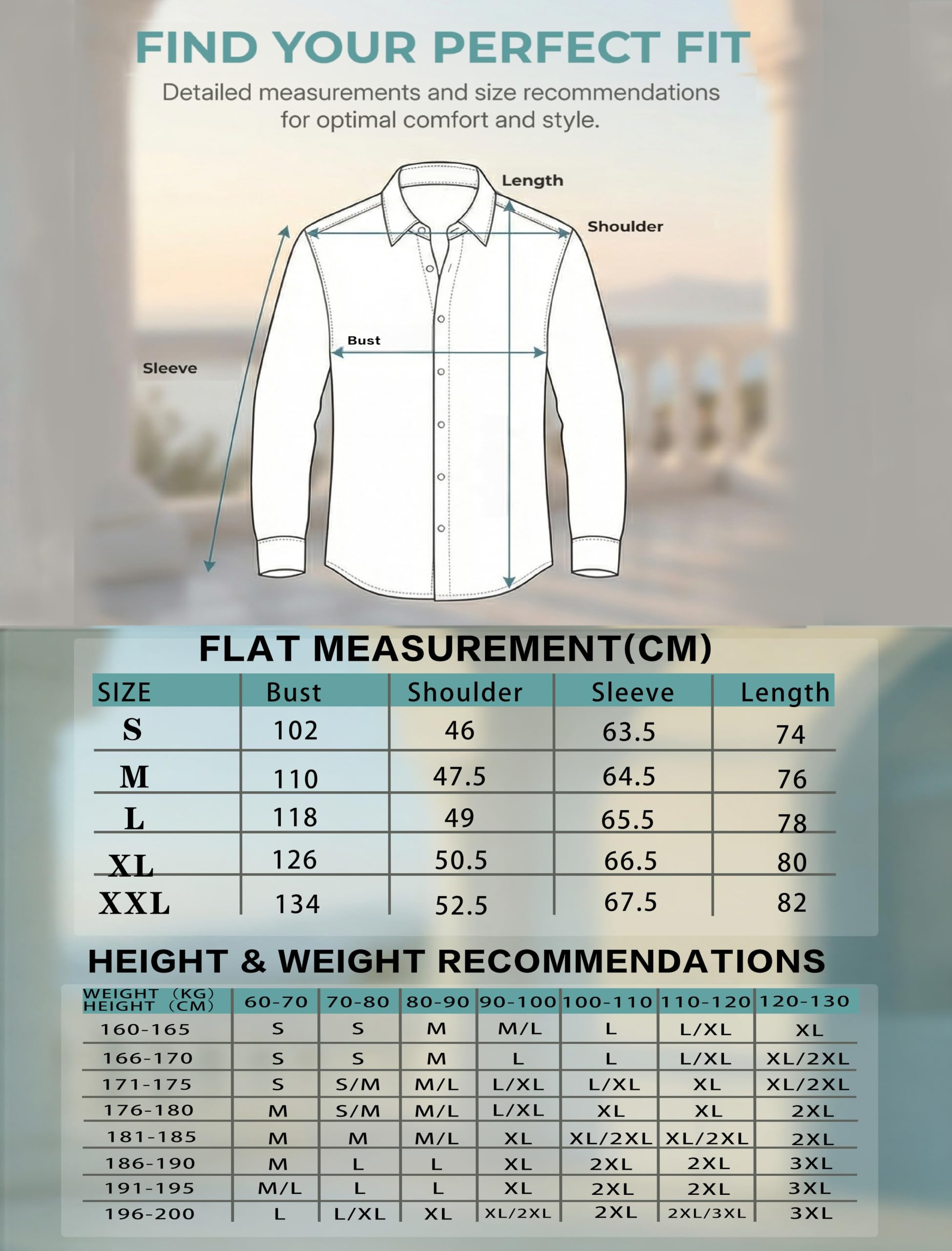 Chemise Homme Manches Longues, Chemise Décontractée Lin-Coton, Coupe Standard, Haut Décontracté d'affaires Casual, Idéale pour Vacances Plage Été